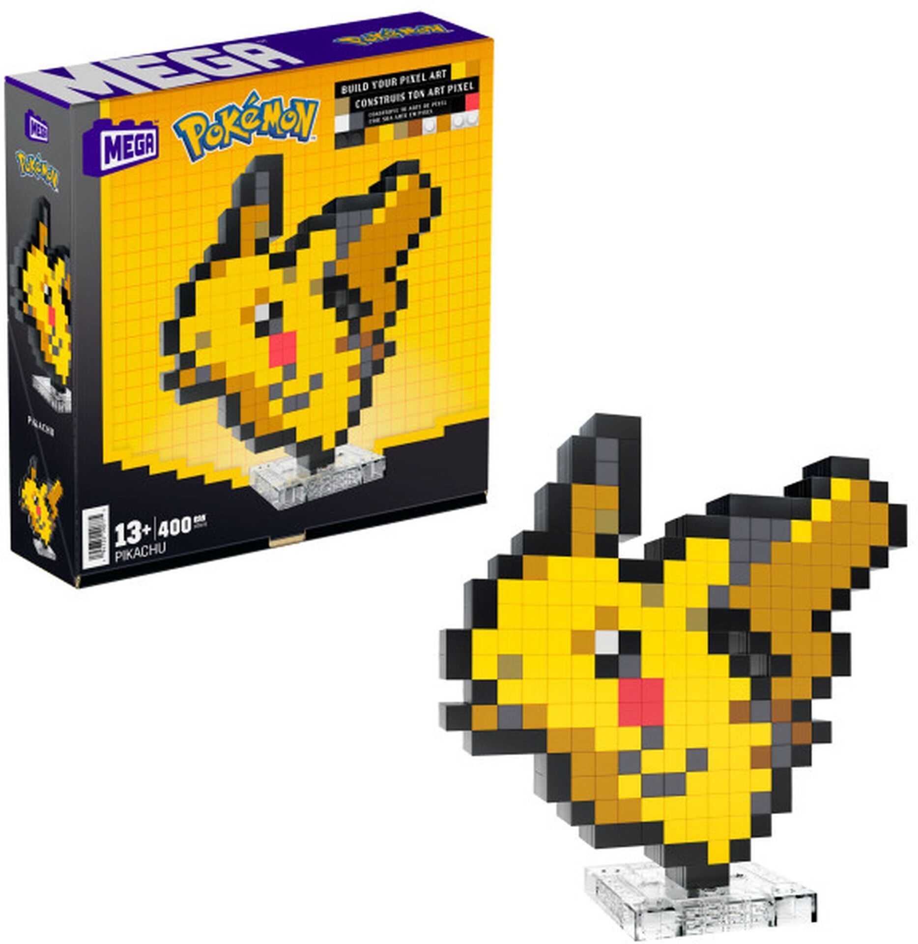 Pokémon Pikachu Pixel Art - Bild 1