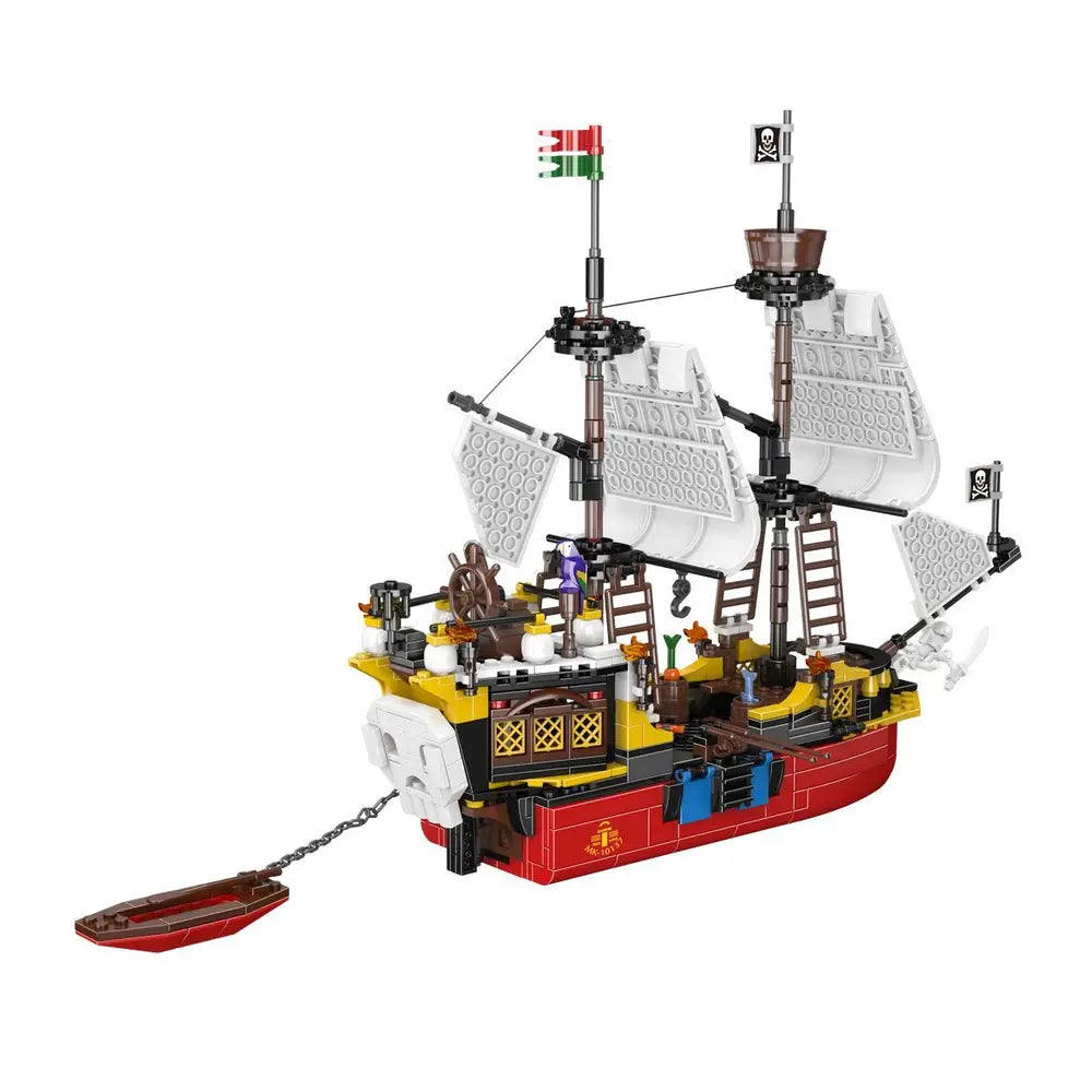 Mould King Redbeard's Revenge Piratenschiff 10137 - Bild 2