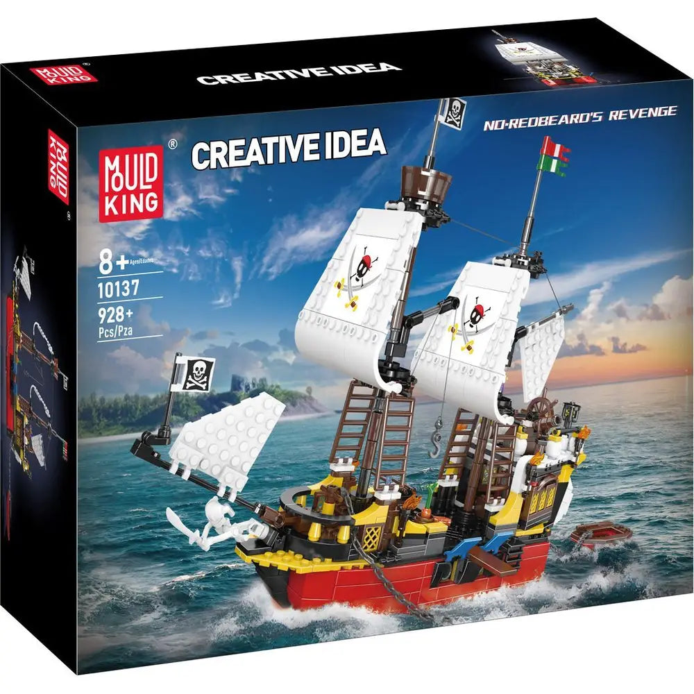 Mould King Redbeard's Revenge Piratenschiff 10137 - Bild 3