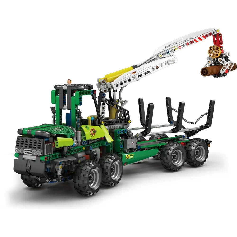 Mould King Pneumatic Forest Machine Holztransporter 19006 - Bild 2
