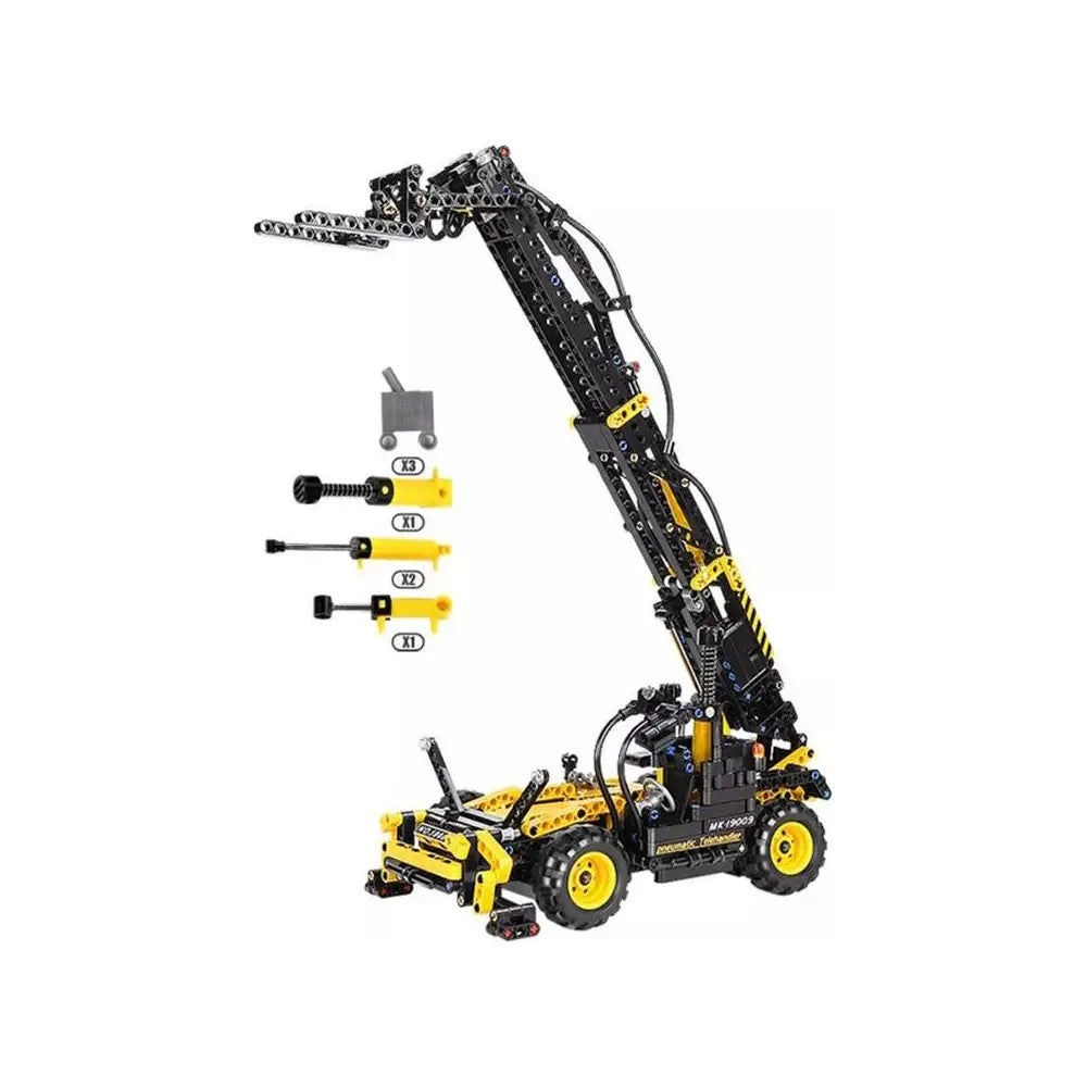 Mould King Pneumatic Telescopic Forklift Teleskopstapler 19009 - Bild 9