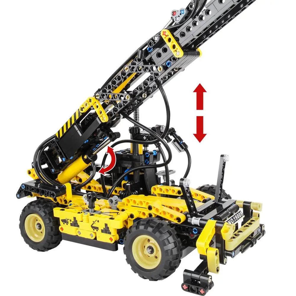 Mould King Pneumatic Telescopic Forklift Teleskopstapler 19009 - Bild 5