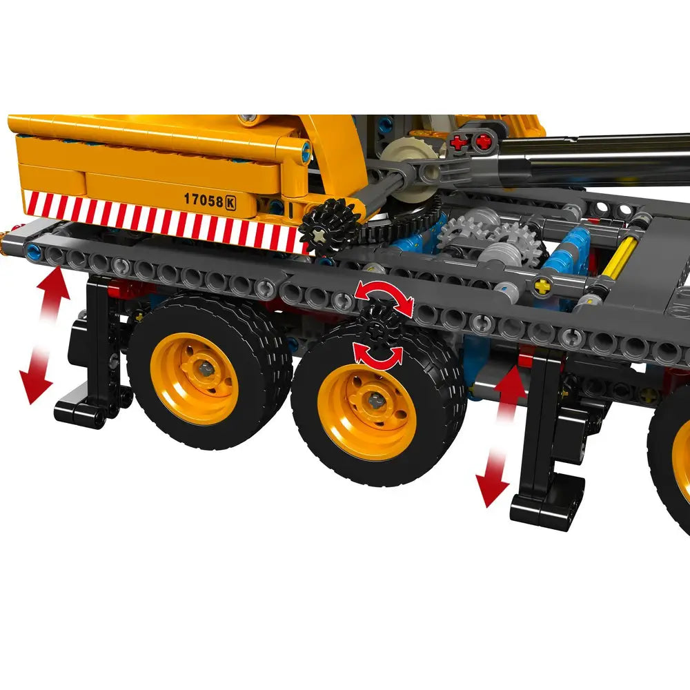 Mould King Mechanical Crane Mobilkran 17058 - Bild 10