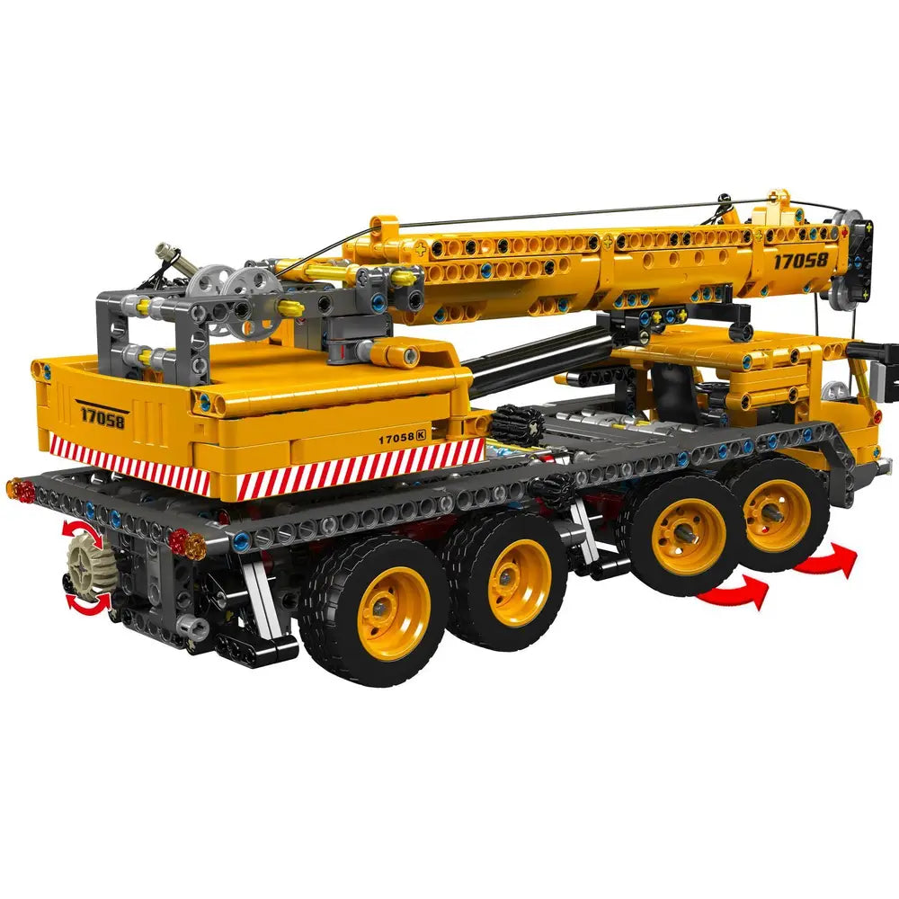 Mould King Mechanical Crane Mobilkran 17058 - Bild 8