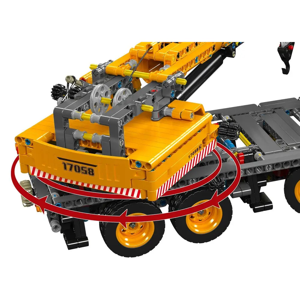 Mould King Mechanical Crane Mobilkran 17058 - Bild 5