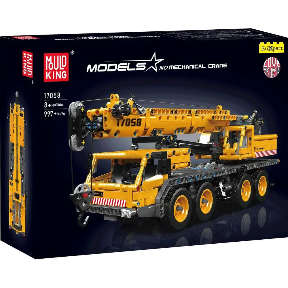 Mould King Mechanical Crane Mobilkran 17058 - Bild 1