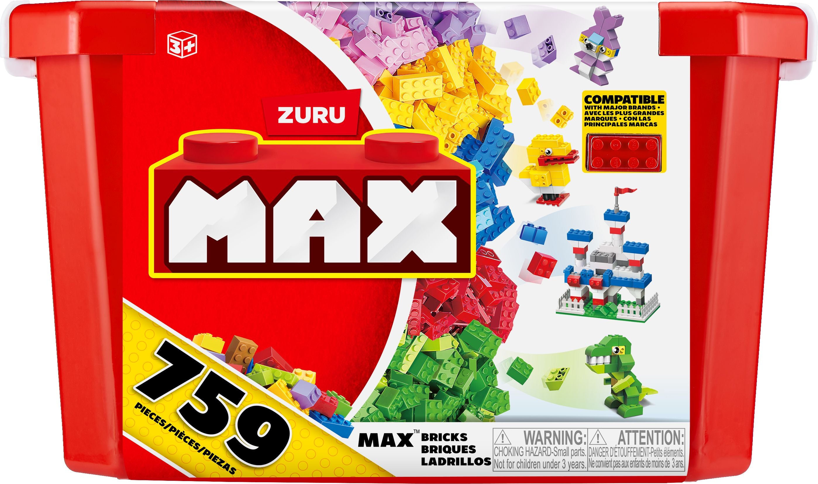 ZURU MAX - Building Bricks (759 Bricks) - Bild 1