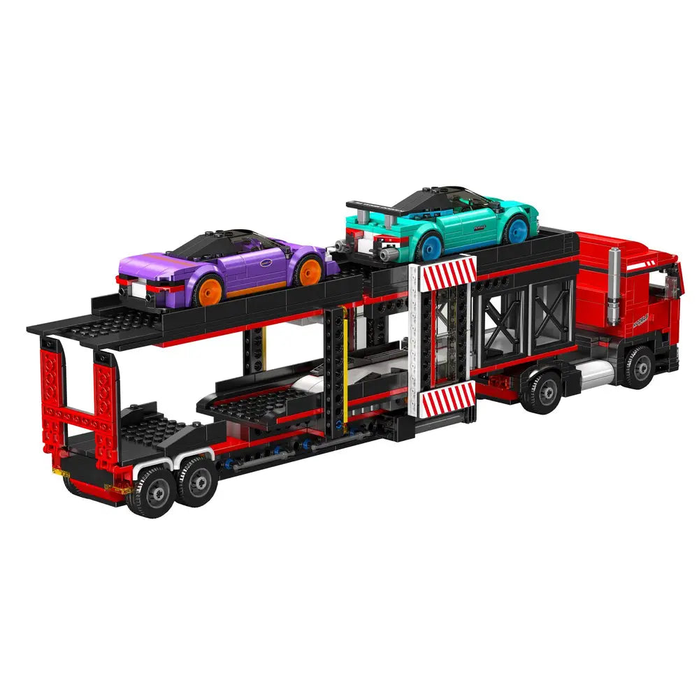 Mould King Sports Car Transporter Autotransporter 24078 - Bild 3