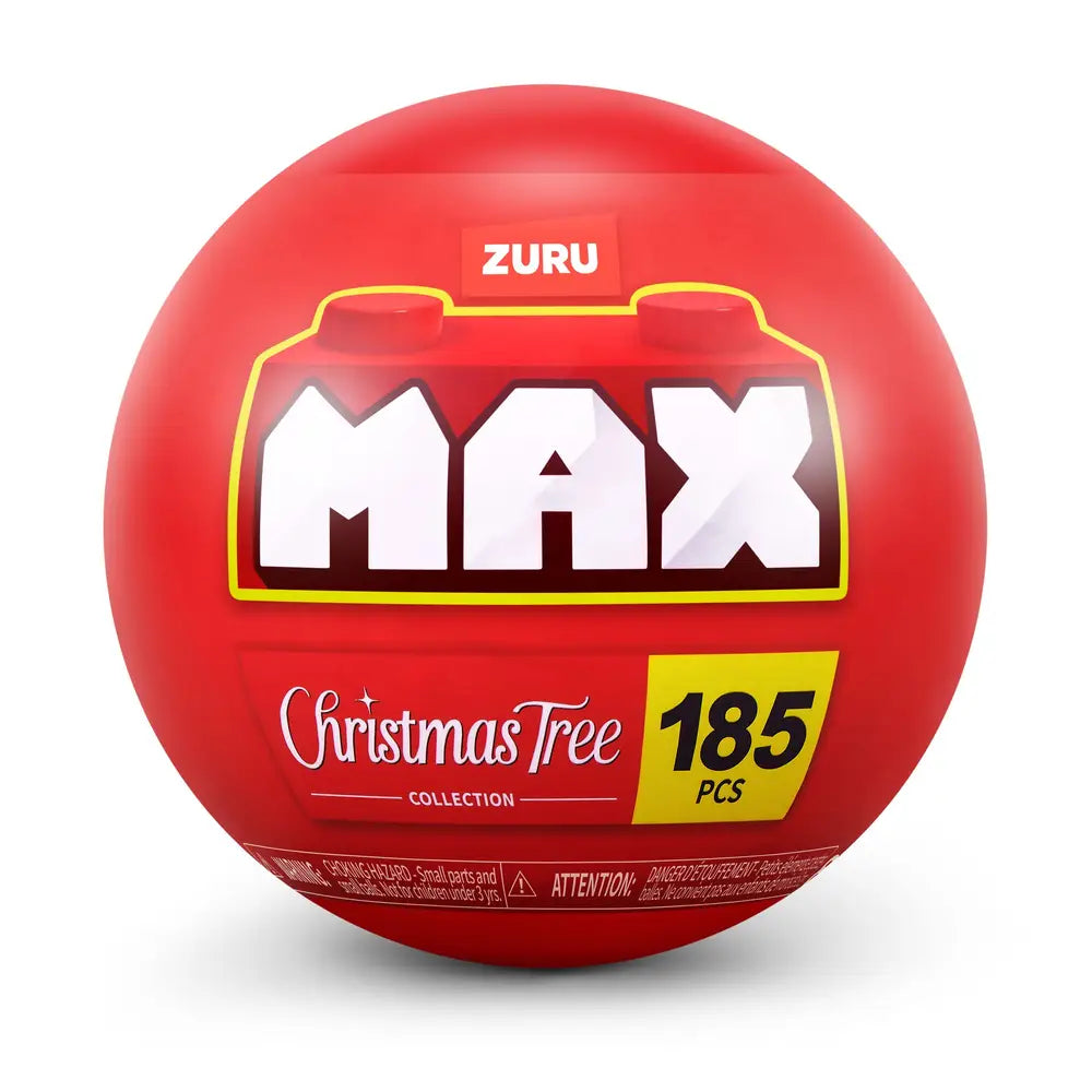 ZURU MAX Weihnachtsbaum mit LED, 185 Klemmbausteine - Bild 5