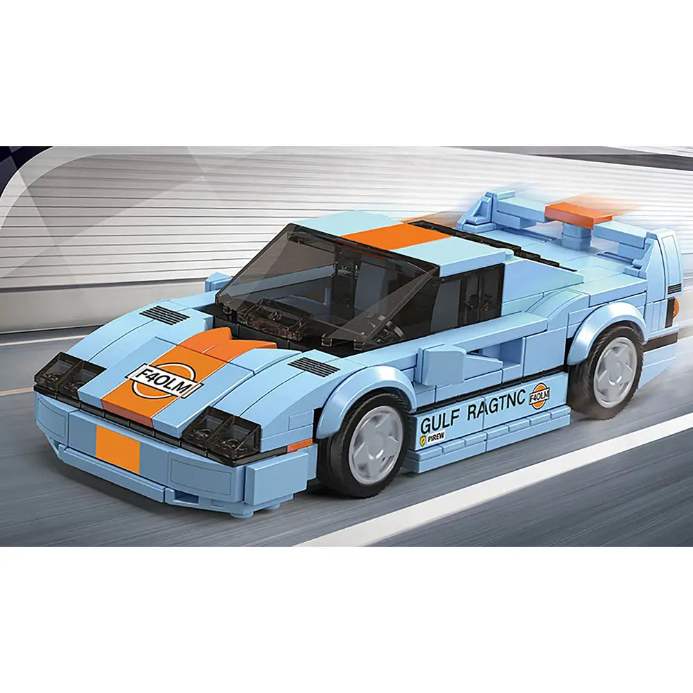Mould King F40 LM Rennwagen mit Vitrine 27077 - Bild 9
