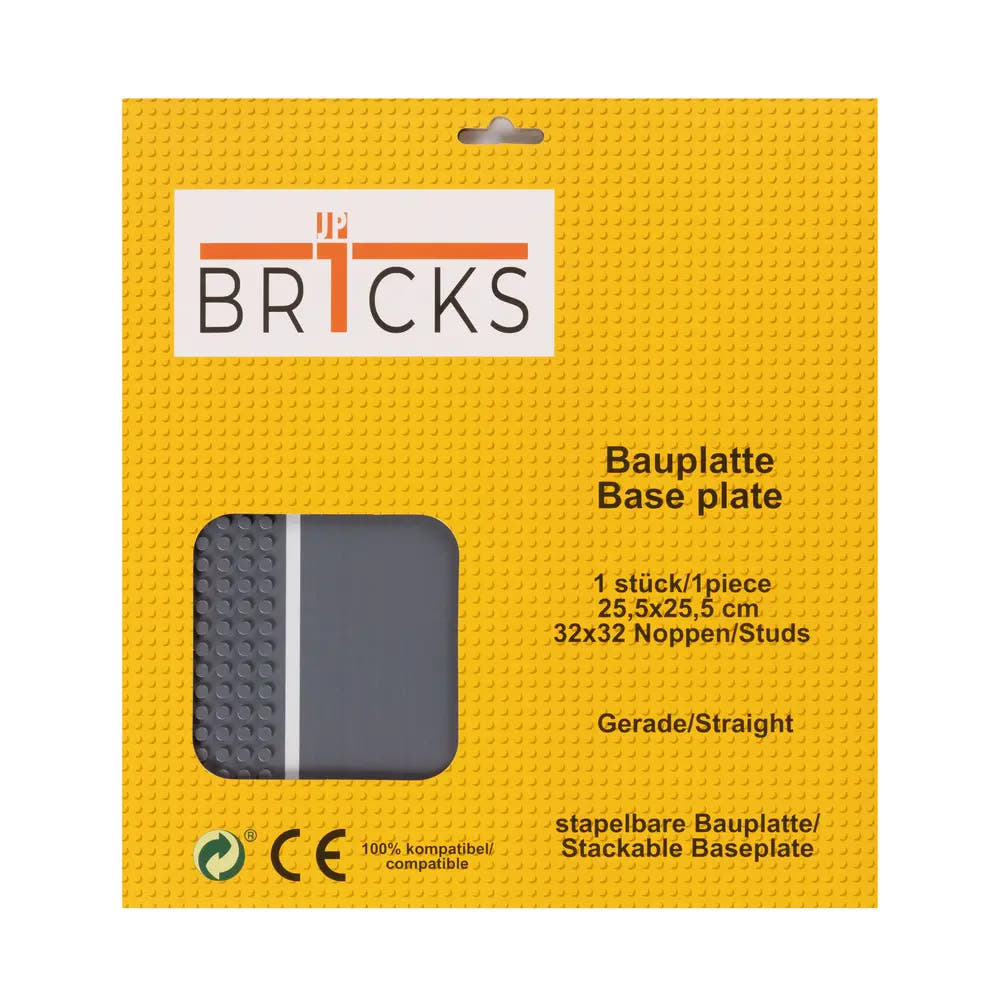 Br1cks Strassenplatte Gerade, 32 × 32 Noppen - Bild 1
