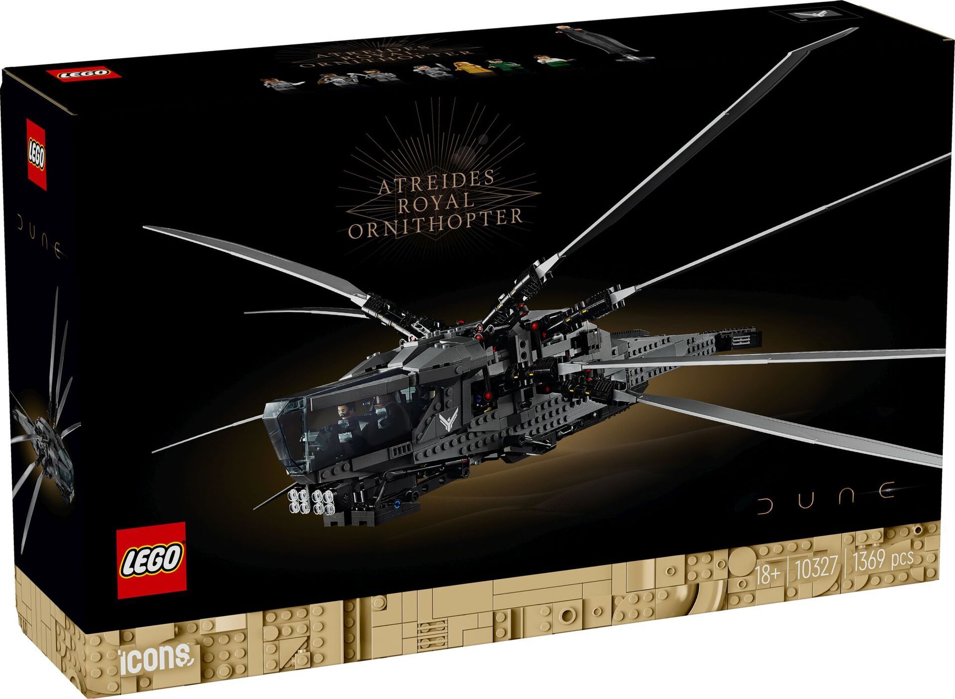 LEGO Icons - Dune Atreides Royal Ornithopter 10327 - Bild 1