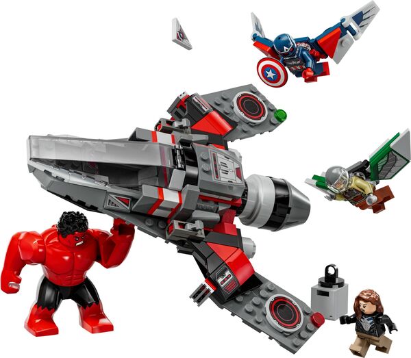 LEGO Marvel Super Heroes Showdown zwischen Captain America und Red Hulk 76292 - Bild 4