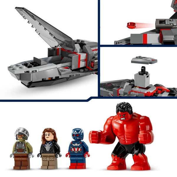 LEGO Marvel Super Heroes Showdown zwischen Captain America und Red Hulk 76292 - Bild 3