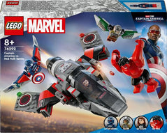 LEGO Marvel Super Heroes Showdown zwischen Captain America und Red Hulk 76292