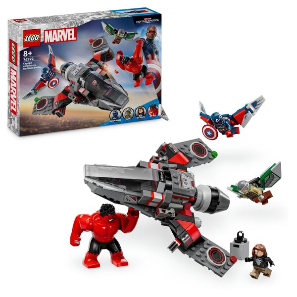 LEGO Marvel Super Heroes Showdown zwischen Captain America und Red Hulk 76292 - Bild 5