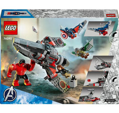 LEGO Marvel Super Heroes Showdown zwischen Captain America und Red Hulk 76292