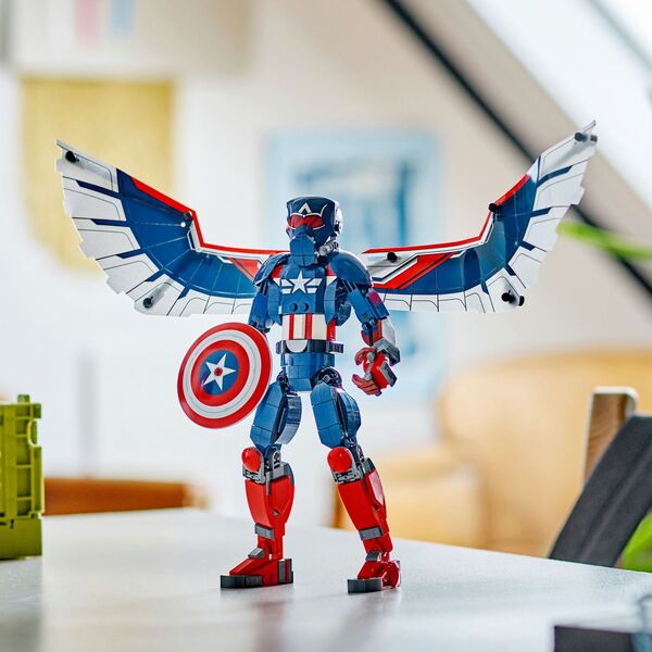 LEGO Marvel Super Heroes New Captain America Baufigur 76296 - Bild 3