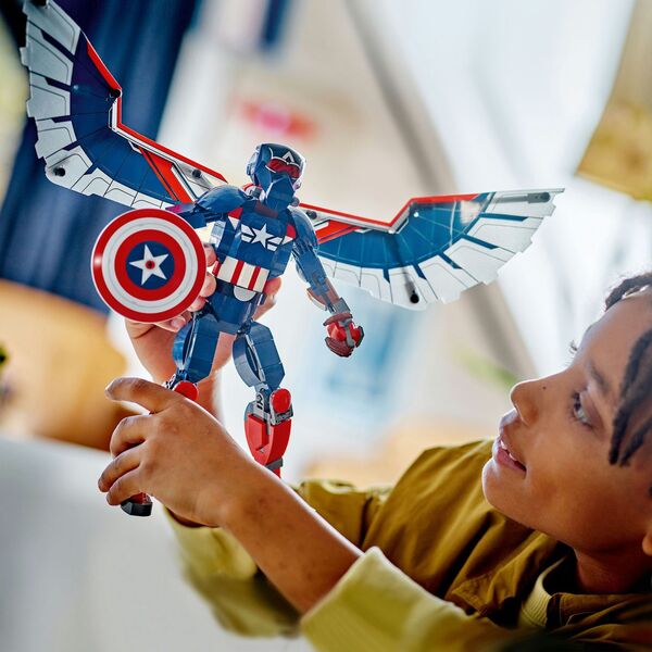 LEGO Marvel Super Heroes New Captain America Baufigur 76296 - Bild 6