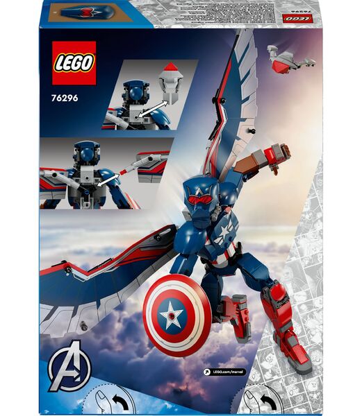 LEGO Marvel Super Heroes New Captain America Baufigur 76296 - Bild 2