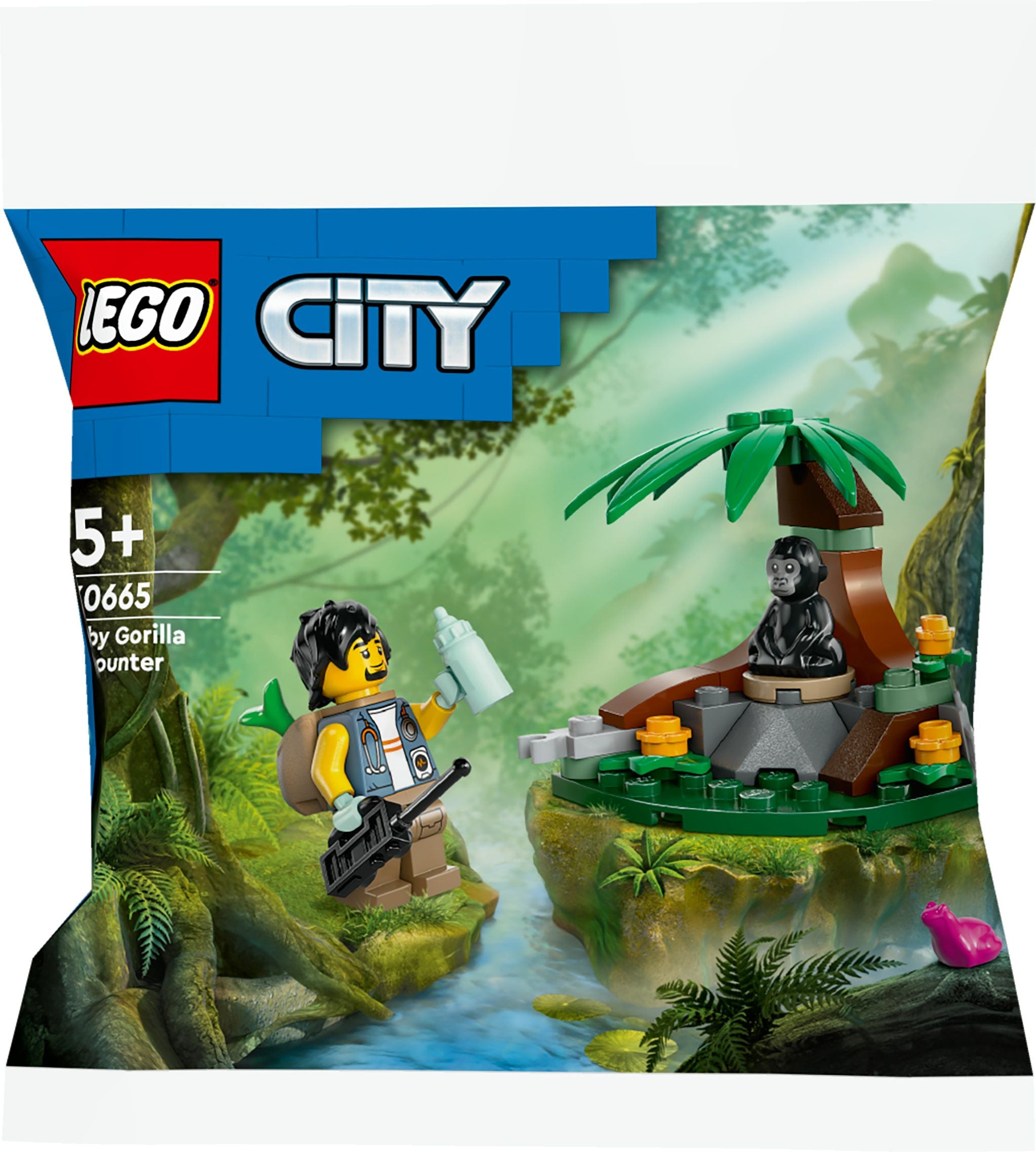 LEGO City Dschungelforscher mit Baby Gorilla 30665 - Bild 1