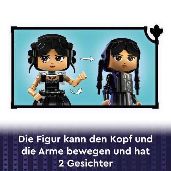 LEGO Wednesday Addams Baufigur 76780 - Bild 6