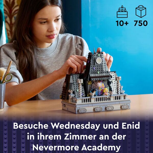 LEGO Wednesday - Wednesdays und Enids Zimmer im Studentenwohnheim 76781 - Bild 10