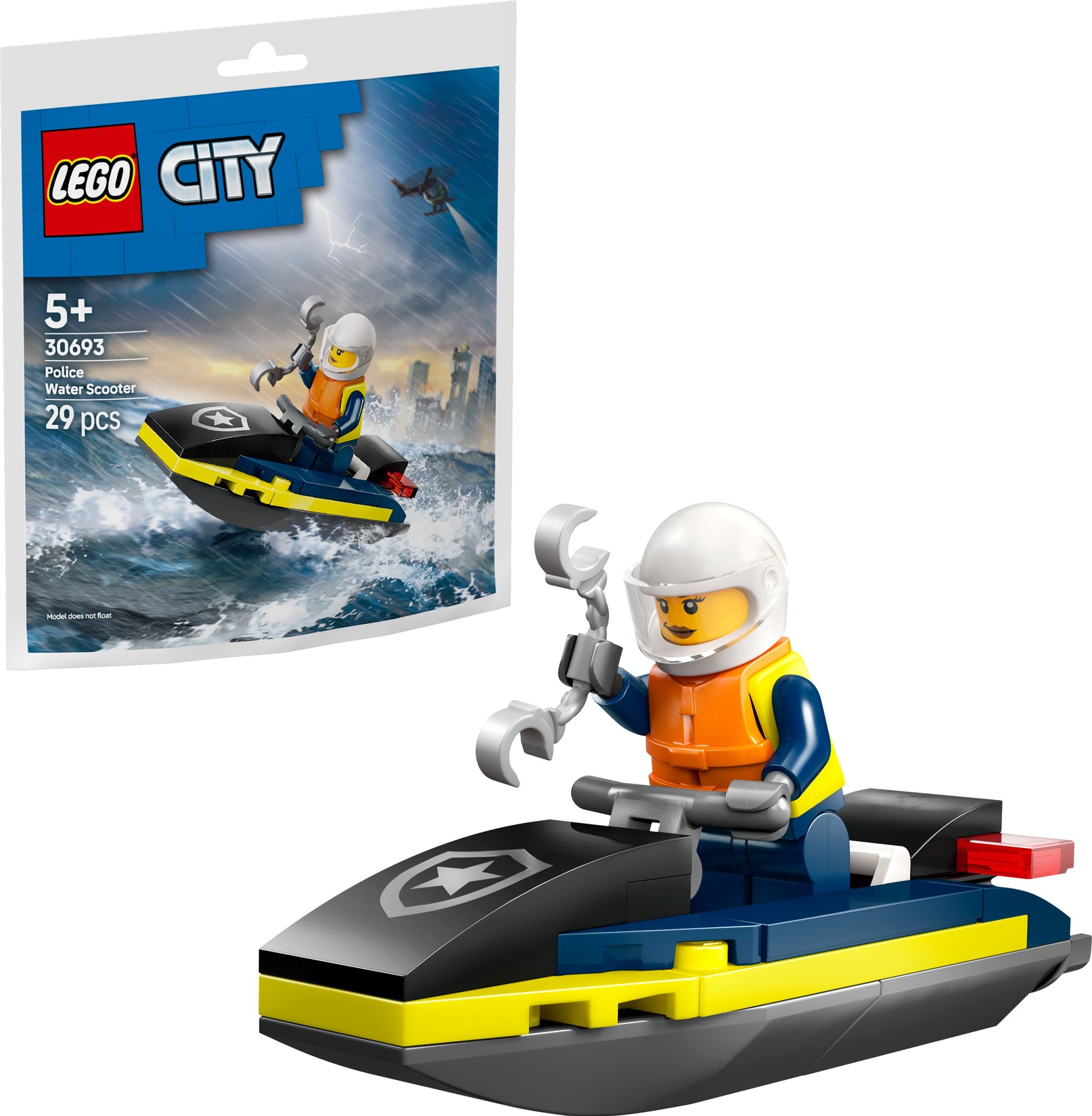 LEGO City Polizei Jetski 30693