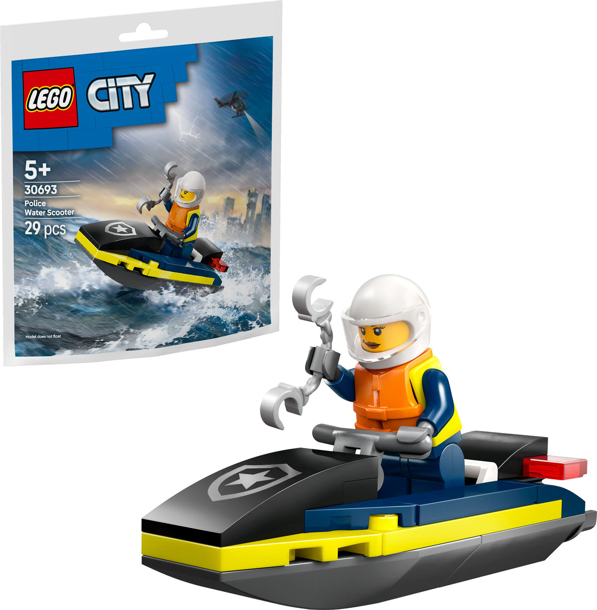 LEGO City Polizei Jetski 30693