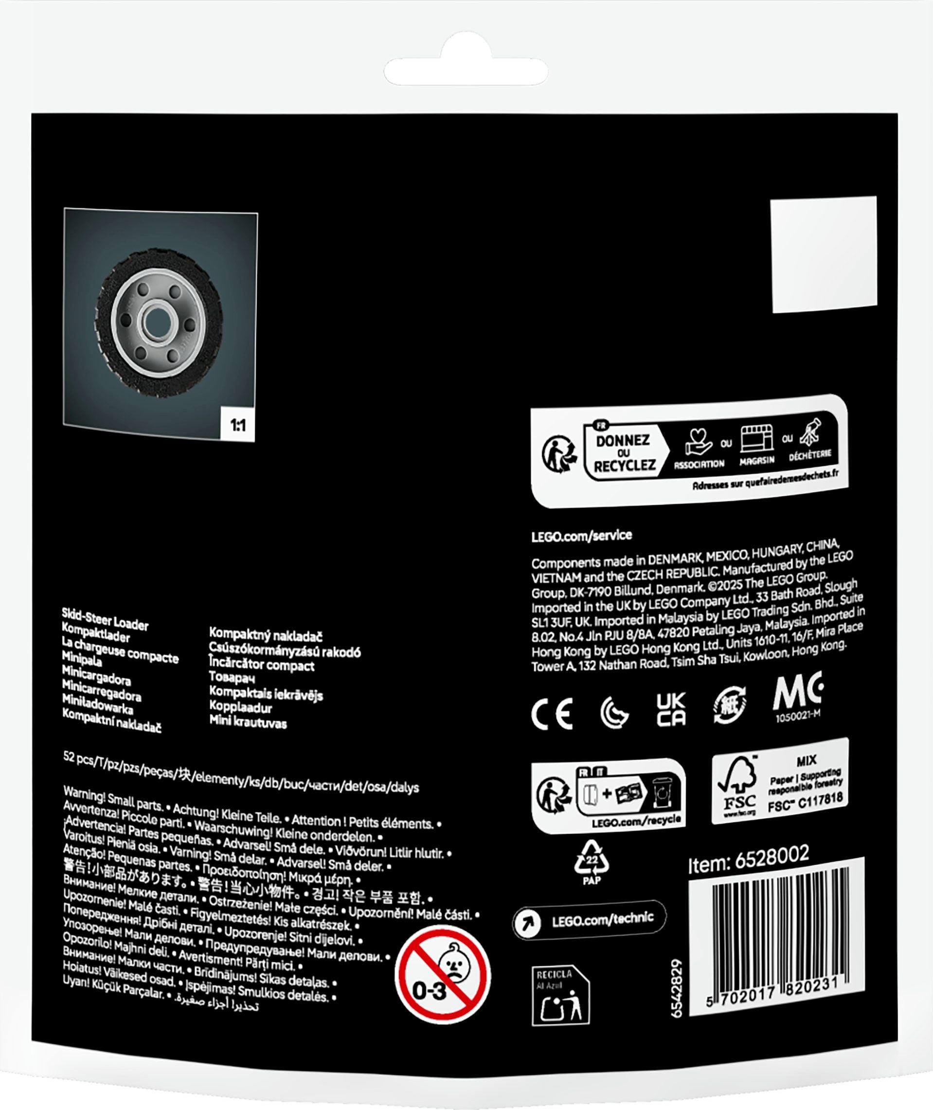 LEGO Technic Kompaktlader 30710 - Bild 3