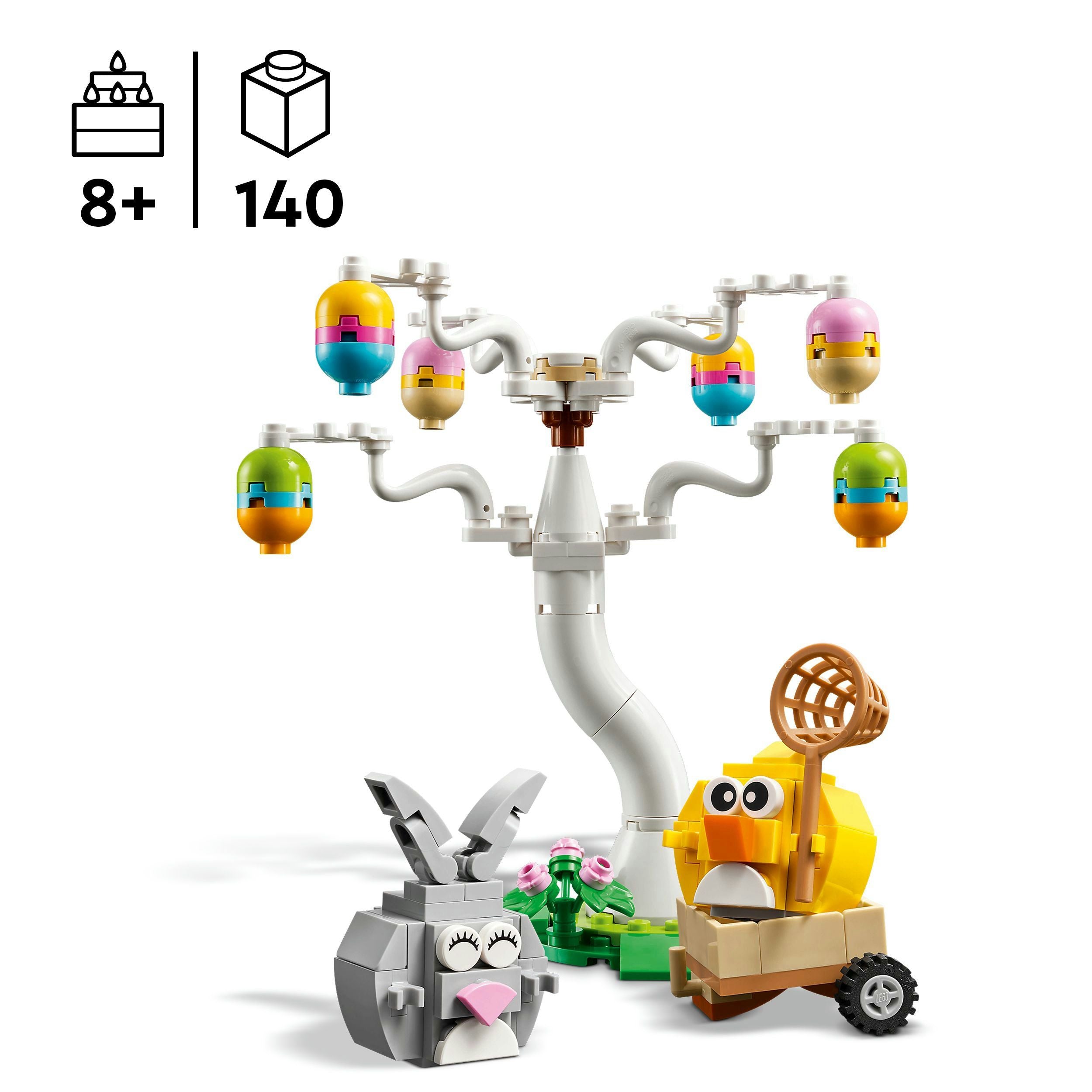 LEGO® Iconic 40808 Osterhase und Ostereiersuche - Bild 4