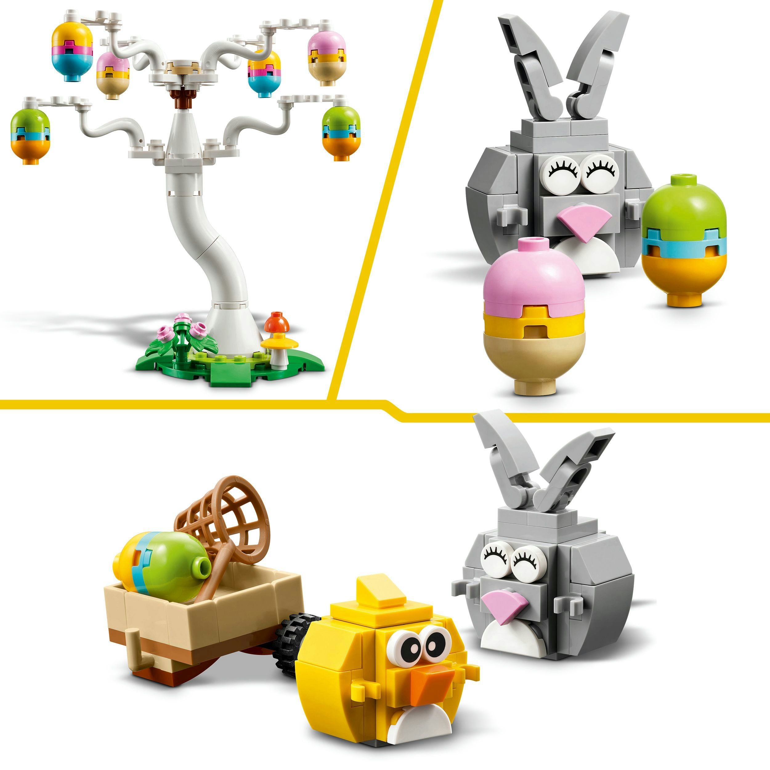 LEGO® Iconic 40808 Osterhase und Ostereiersuche - Bild 3