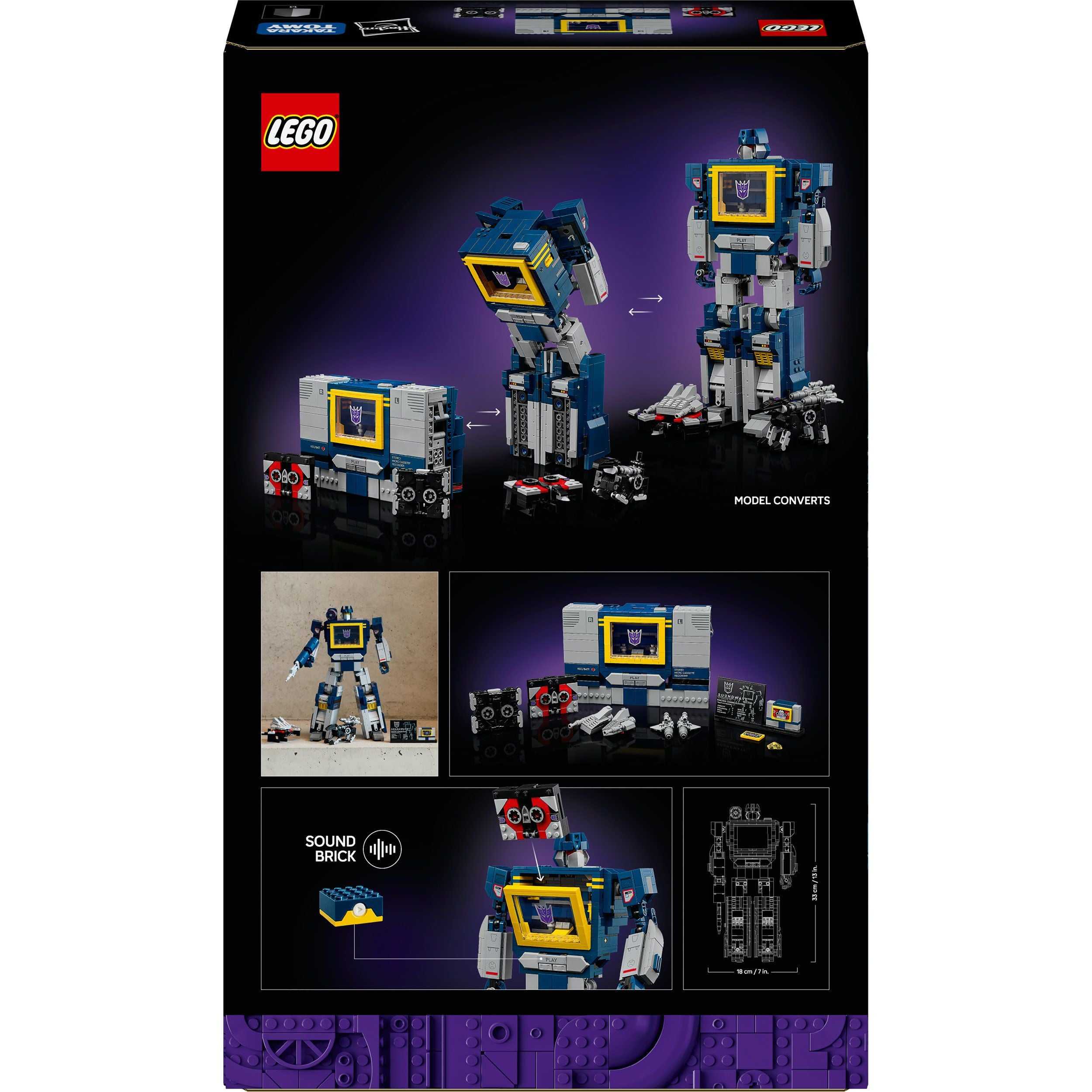 LEGO Icons Transformers: Soundwave 10358 - Bild 5