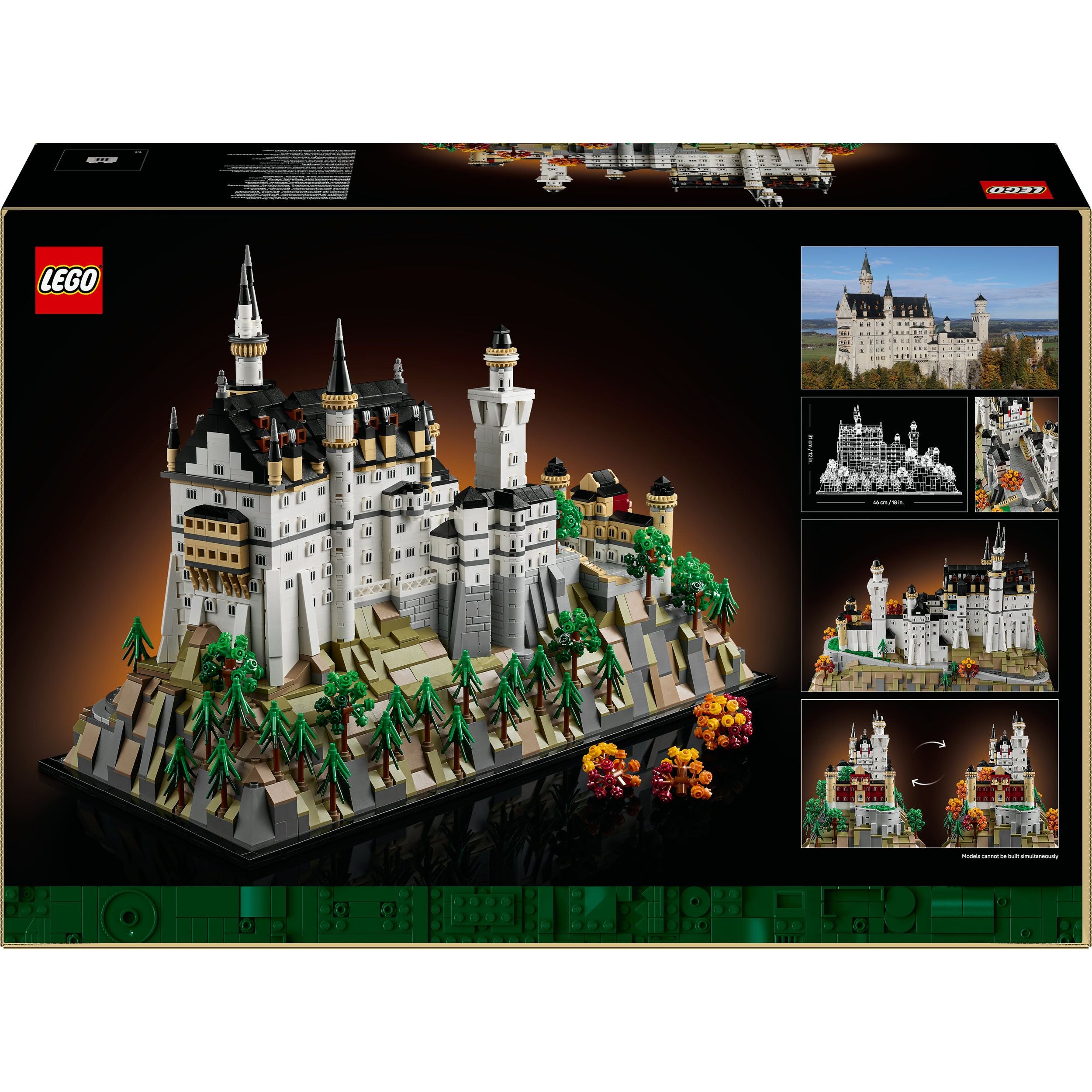 LEGO Architecture Schloss Neuschwanstein 21063 - Bild 8