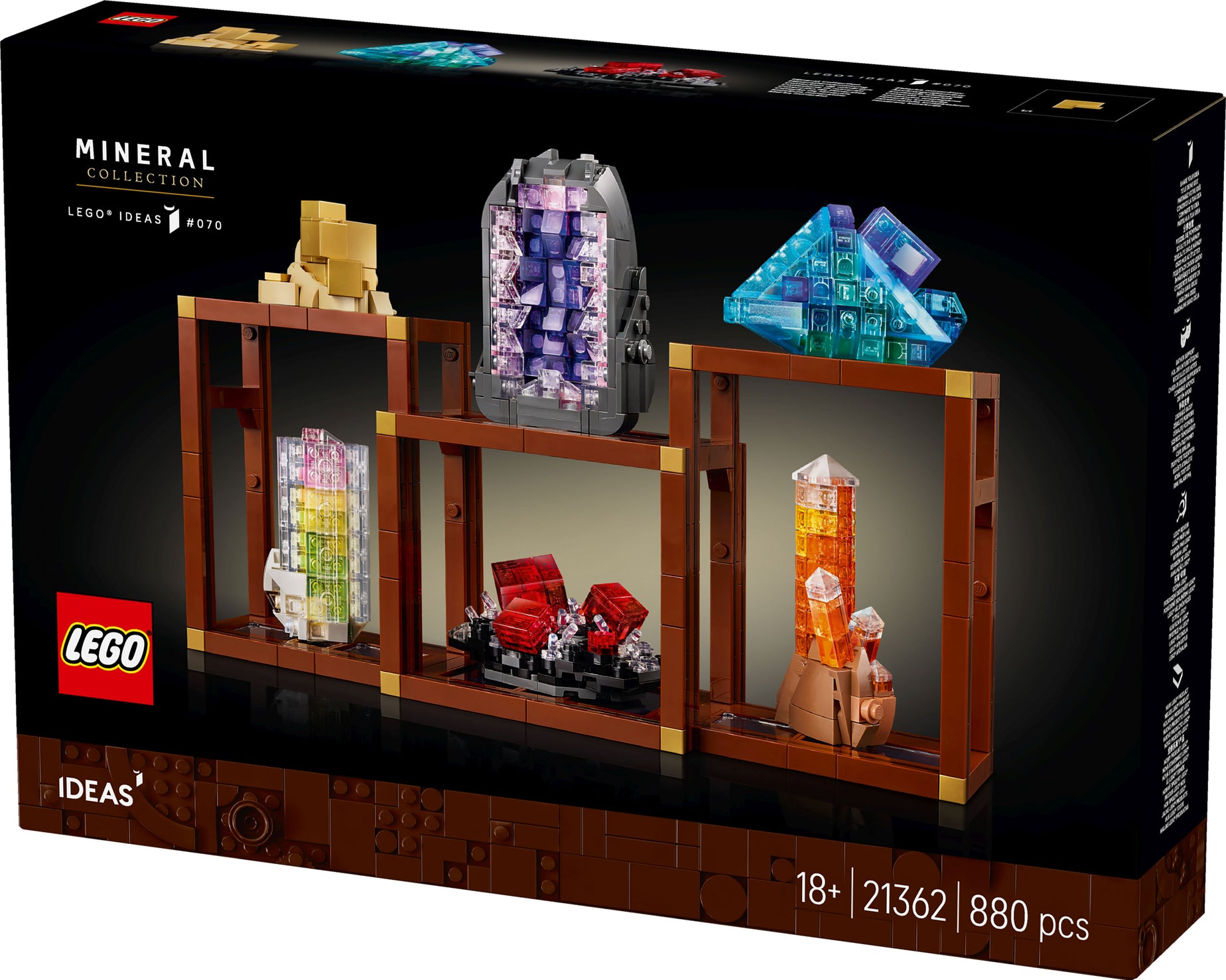 LEGO Ideas Mineraliensammlung 21362