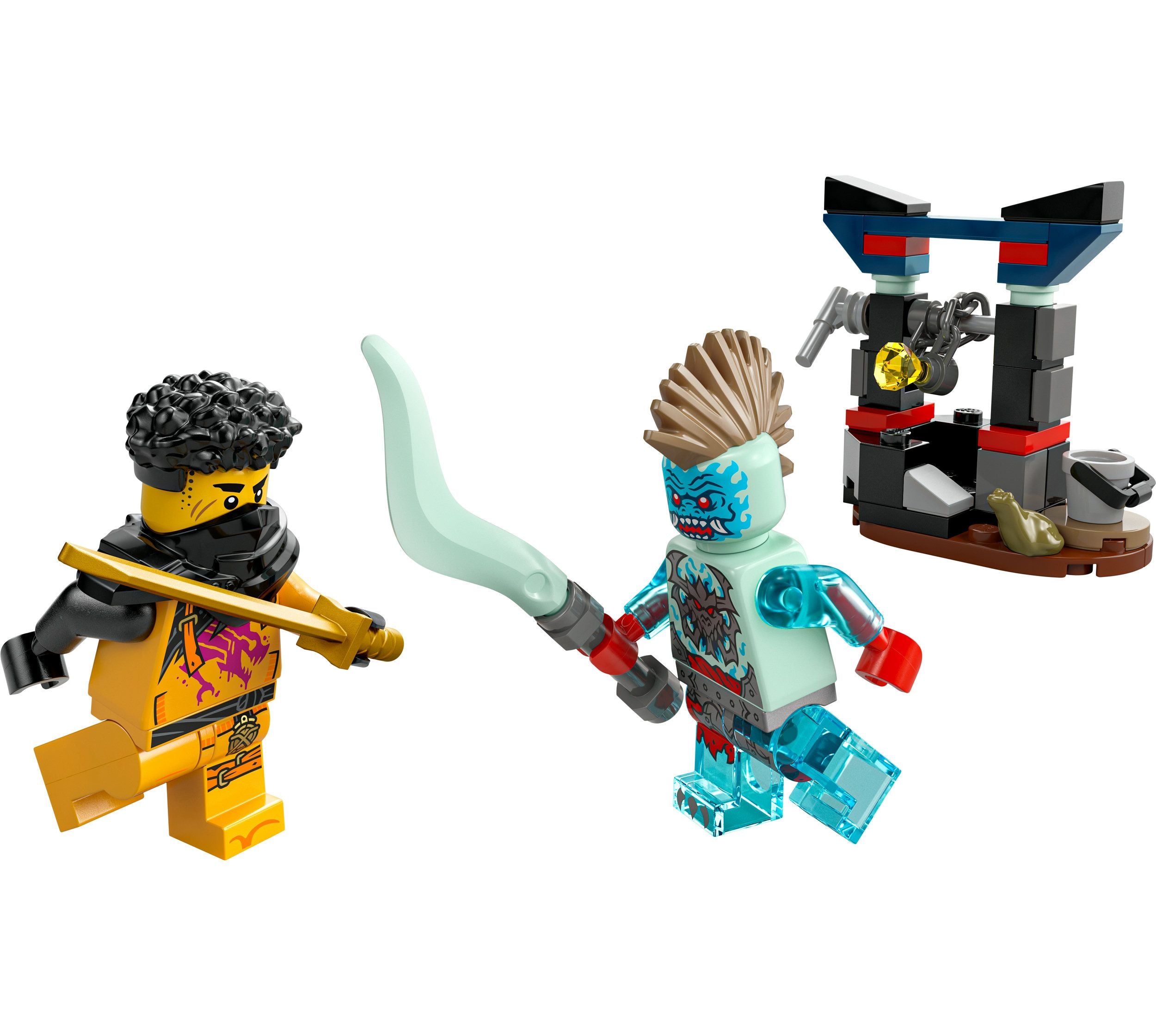 LEGO Ninjago Arins Duell mit dem Drachenmenschen 30700 - Bild 2