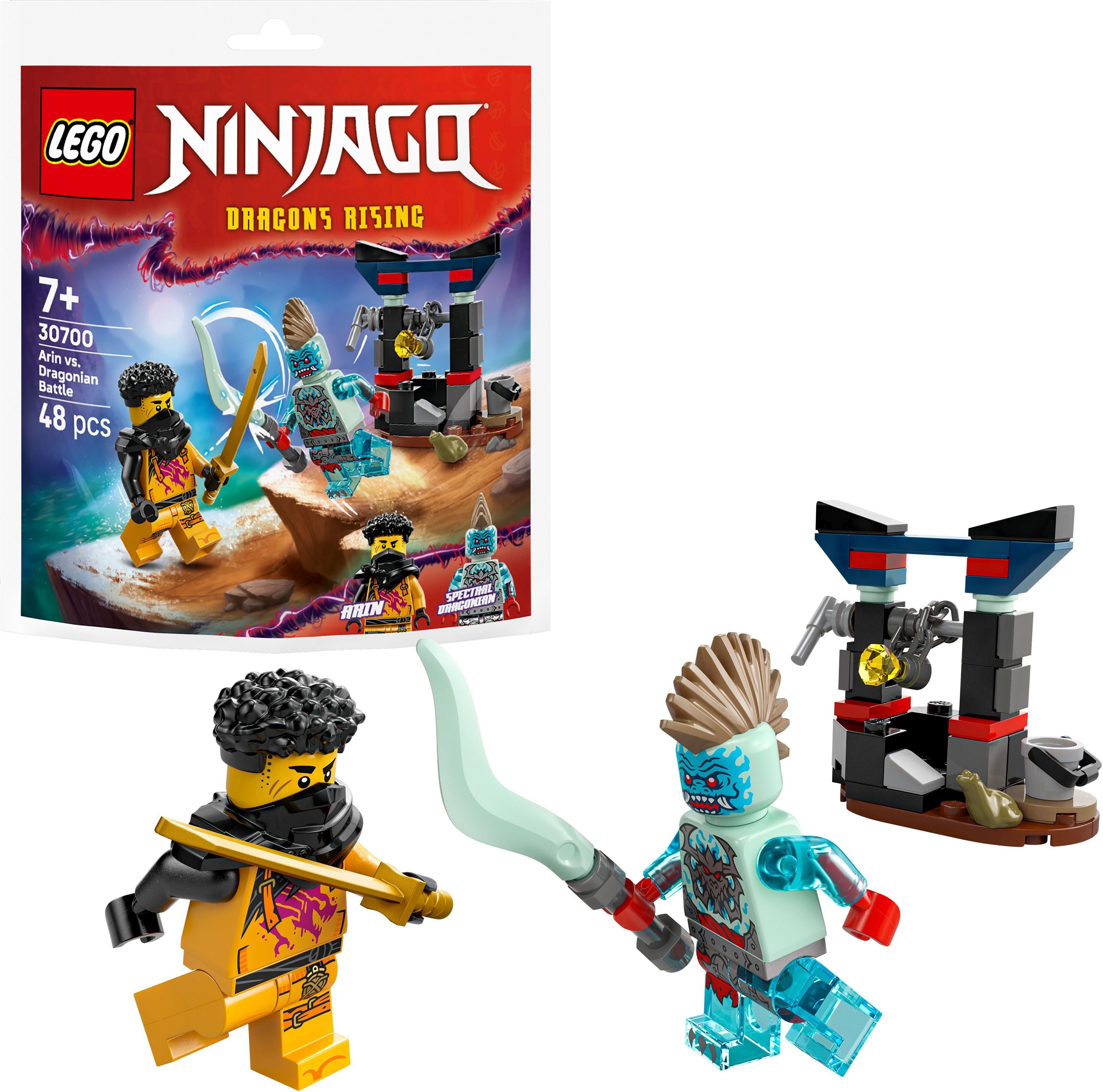 LEGO Ninjago Arins Duell mit dem Drachenmenschen 30700 - Bild 1