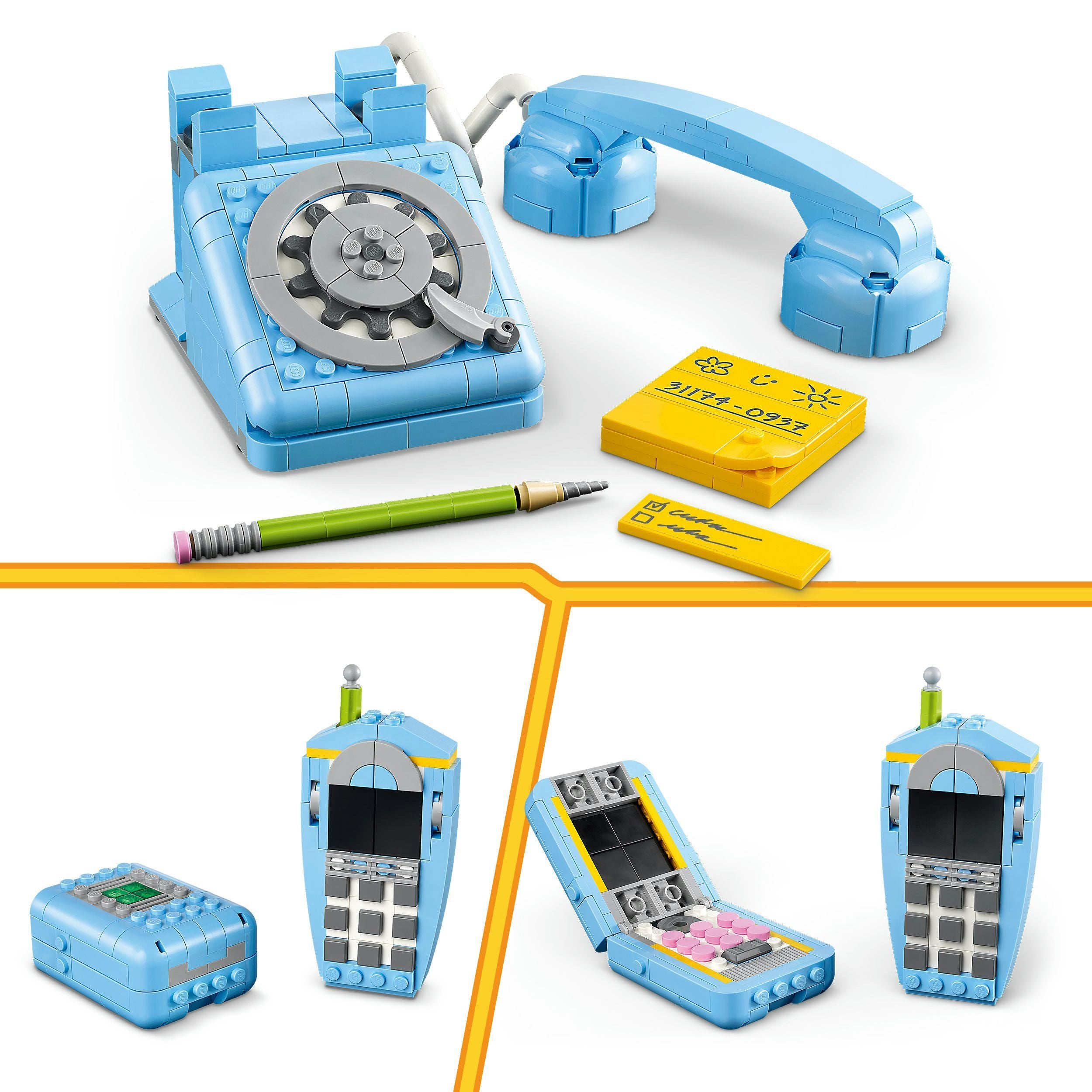 LEGO Creator 3in1 Retro Telefon 31174 - Bild 5