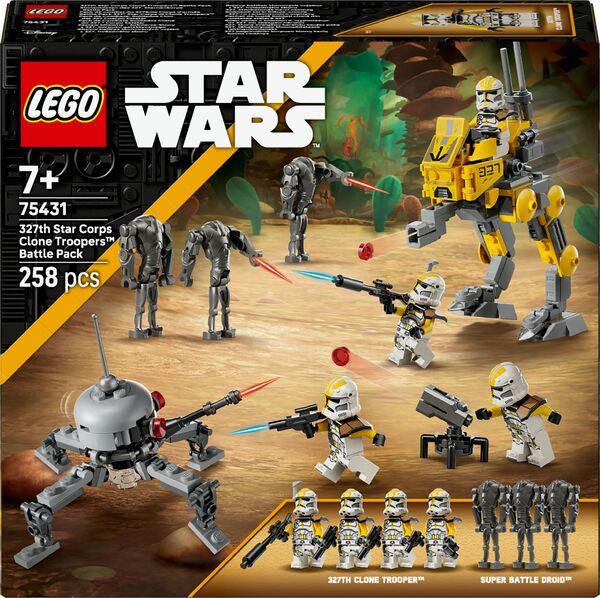 LEGO Star Wars™ Klonsoldaten des 327. Sternenkorps Battle Pack 75431 - Bild 1