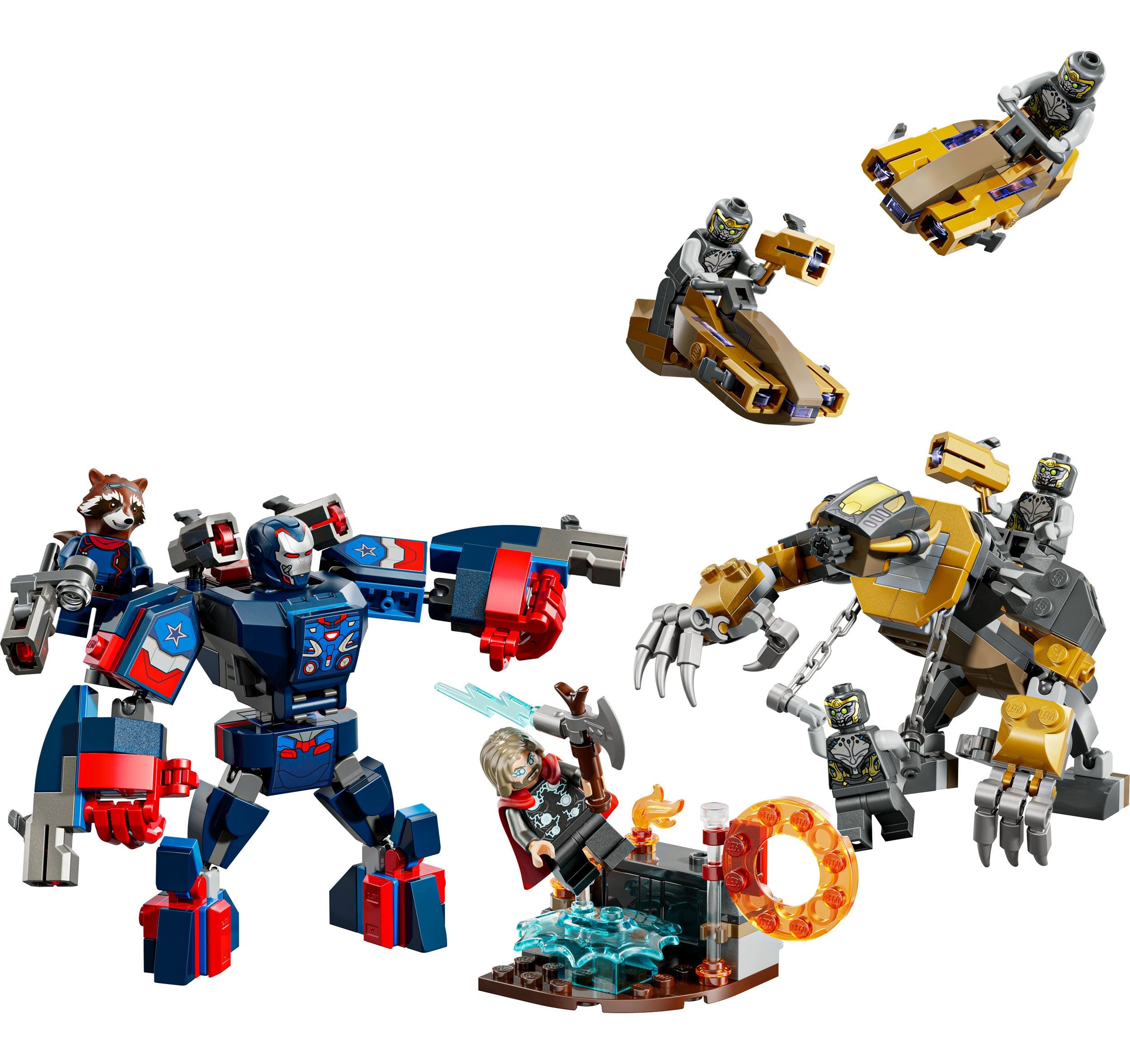 LEGO Marvel  Avengers: Endgame Thor vs. Chitauri 76322 - Bild 2