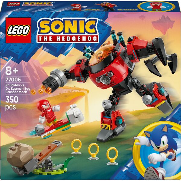 LEGO Sonic the Hedgehog™ Knuckles vs. Dr. Eggmans Egg Crusher Mech 77005 - Bild 1