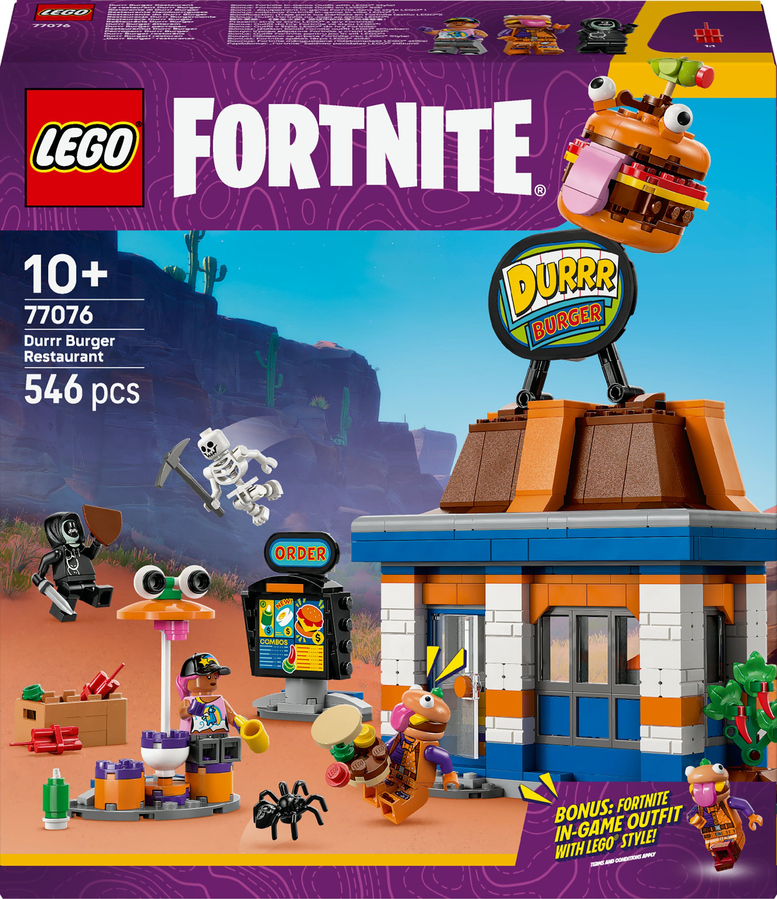LEGO FORTNITE  77076 Durrr Burger Restaurant - Bild 1