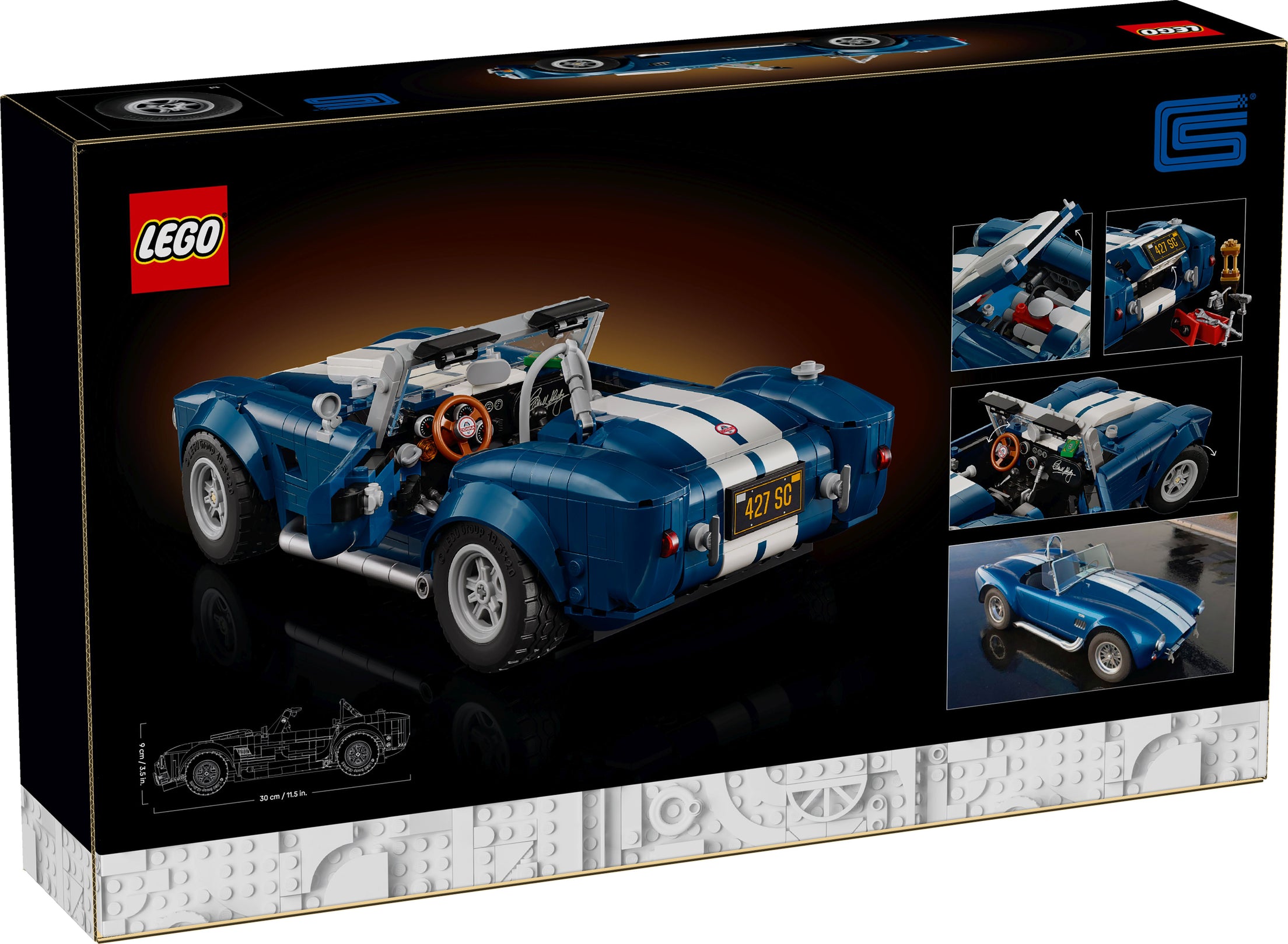 LEGO Icons 10357 Shelby Cobra 427 S/C