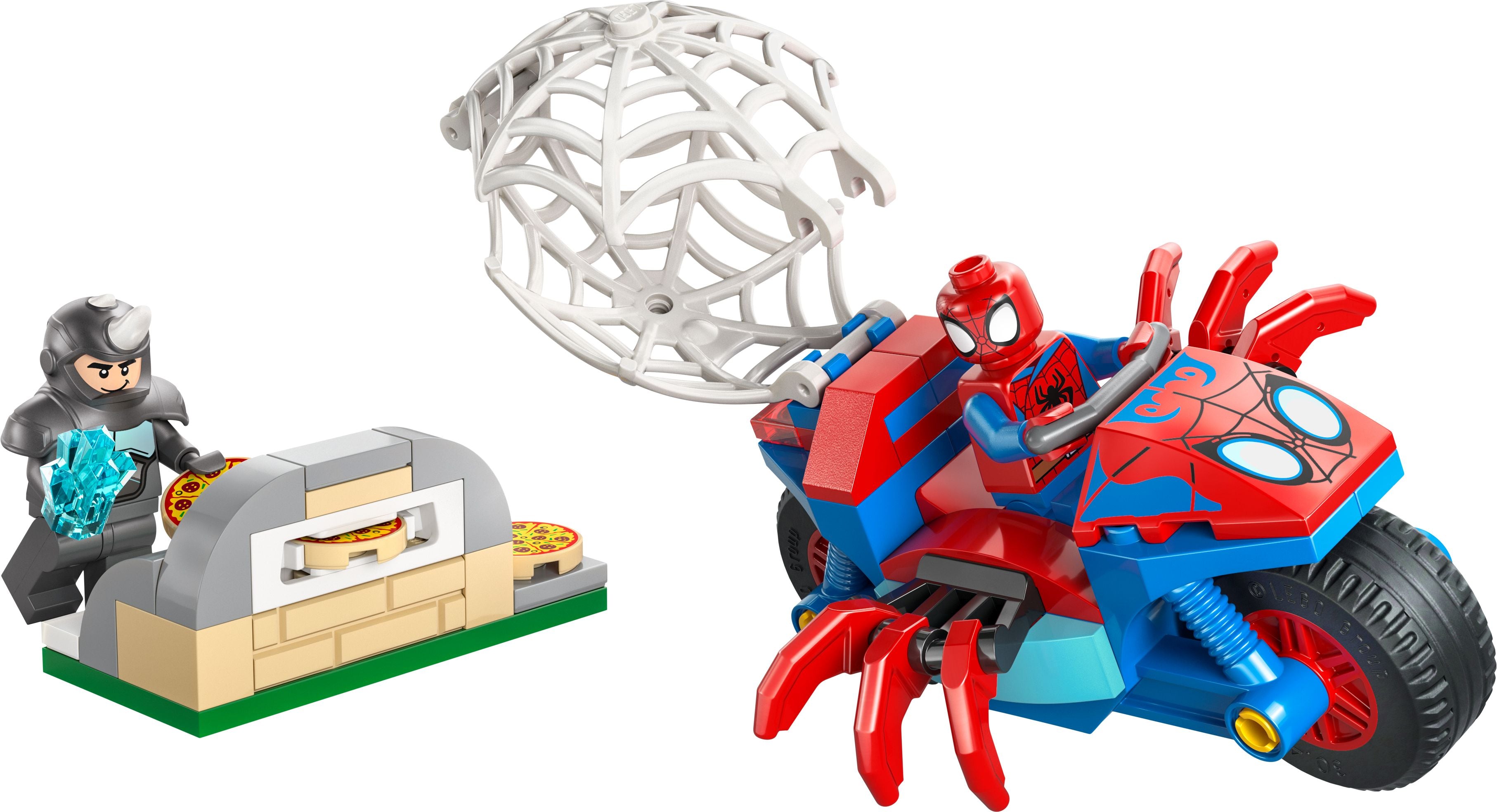 LEGO® Spidey 11206 Spidey auf Motorrad vs. Rhino - Bild 5