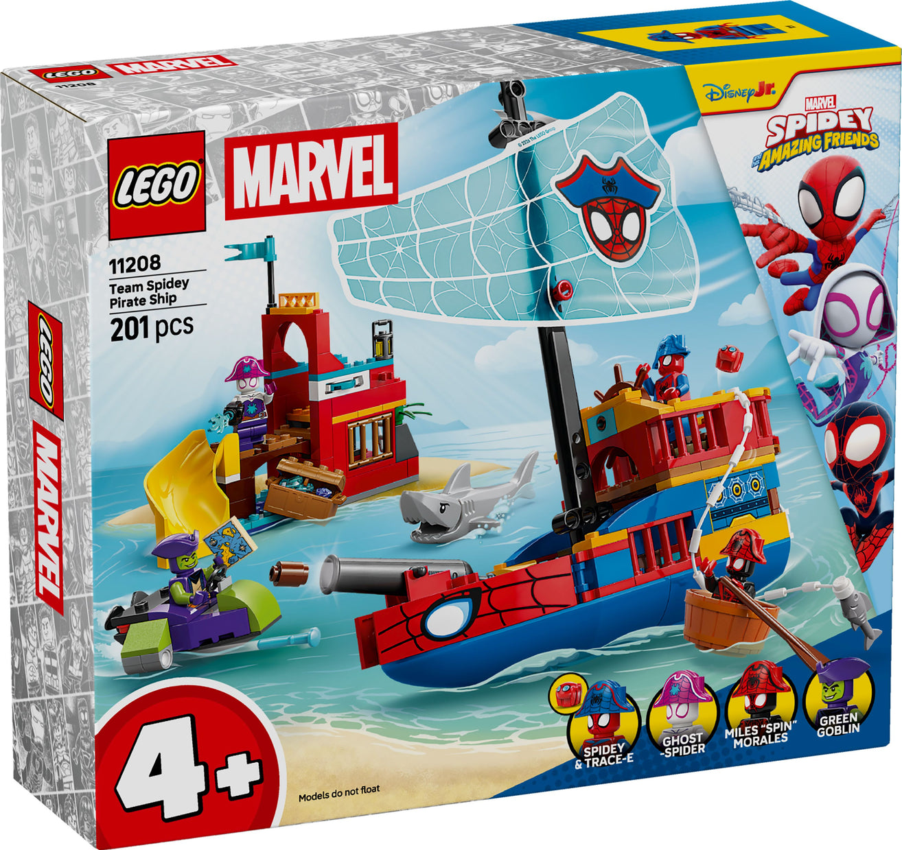 LEGO® Spidey 11208 Piratenschiff von Spideys Team