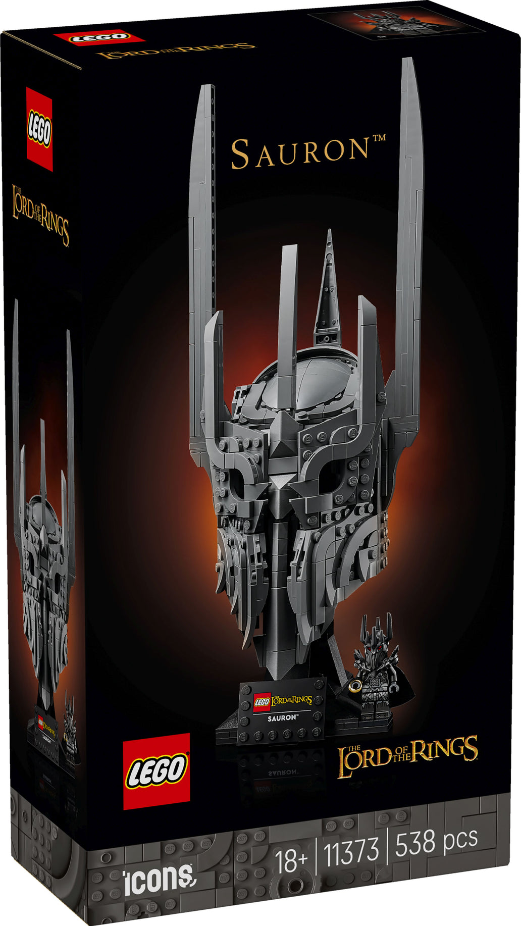 LEGO Icons 11373 Der Herr der Ringe: Saurons Helm