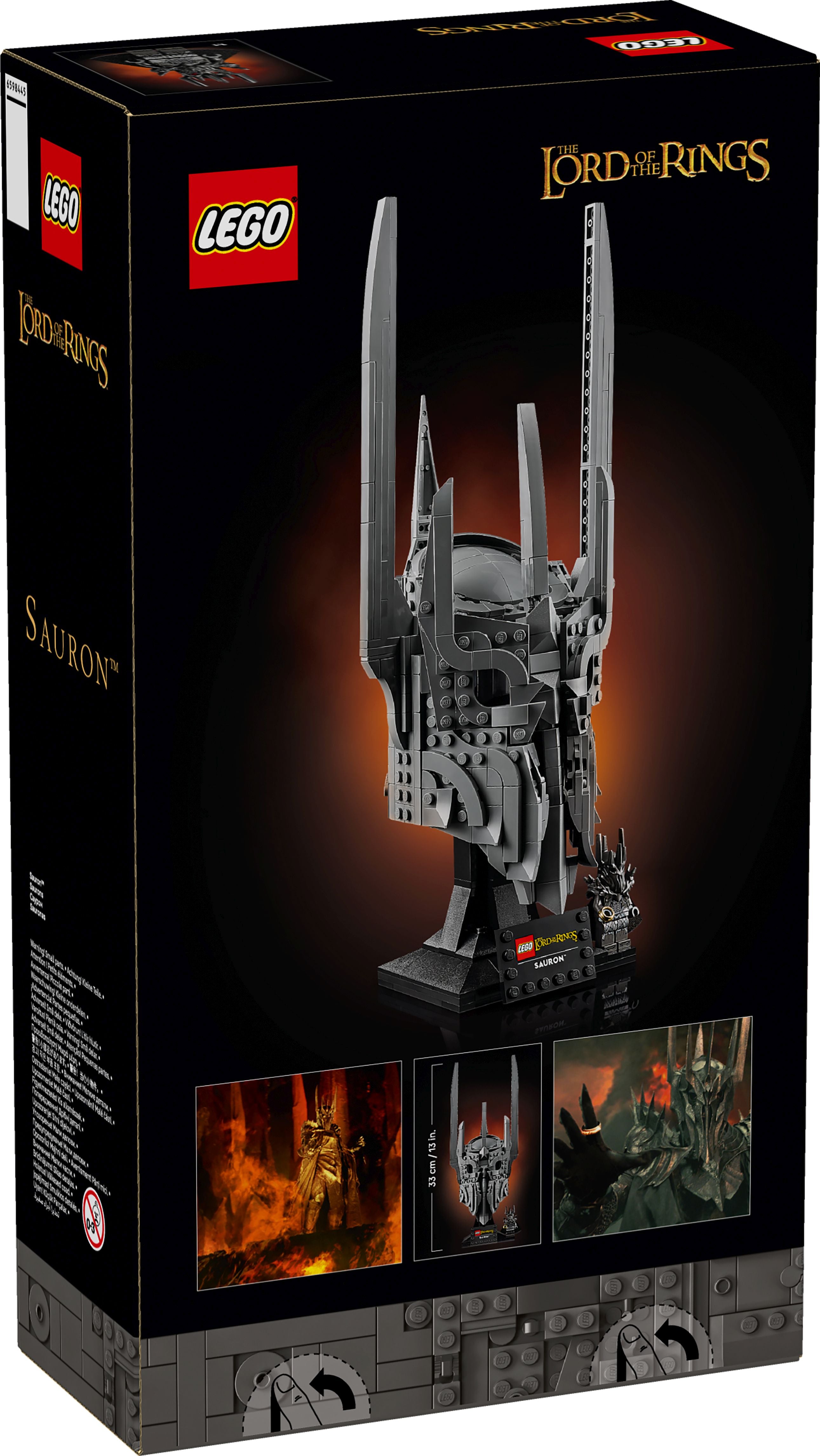 LEGO Icons 11373 Der Herr der Ringe: Saurons Helm - Bild 8