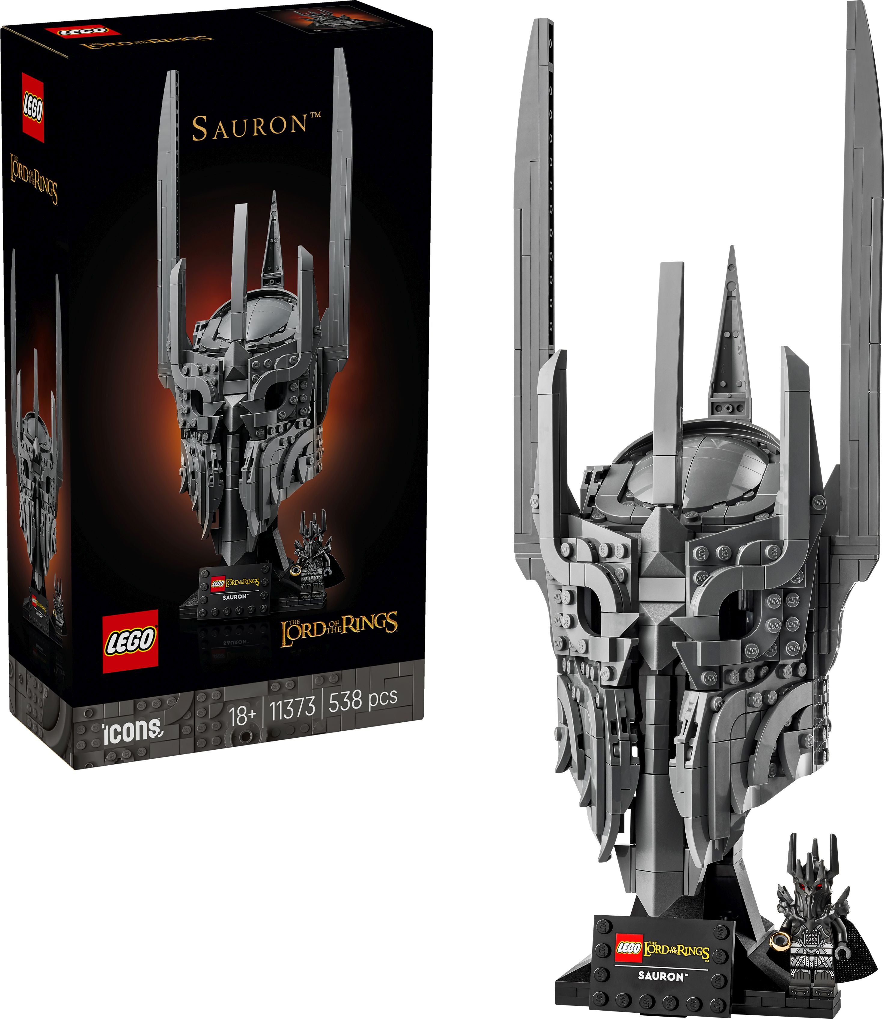 LEGO Icons 11373 Der Herr der Ringe: Saurons Helm - Bild 7
