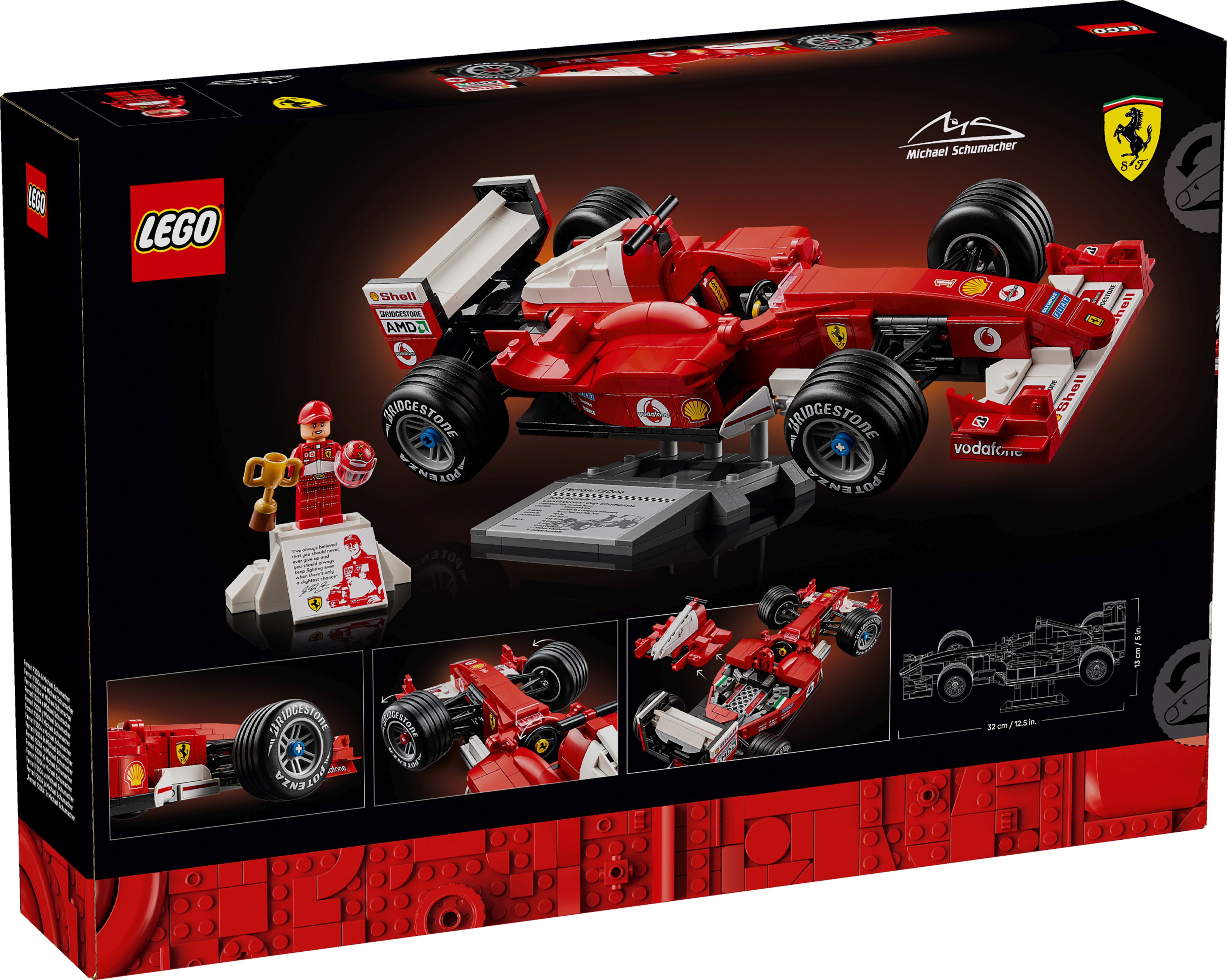 LEGO Icons 11375 Ferrari F2004 und Michael Schumacher - Bild 8