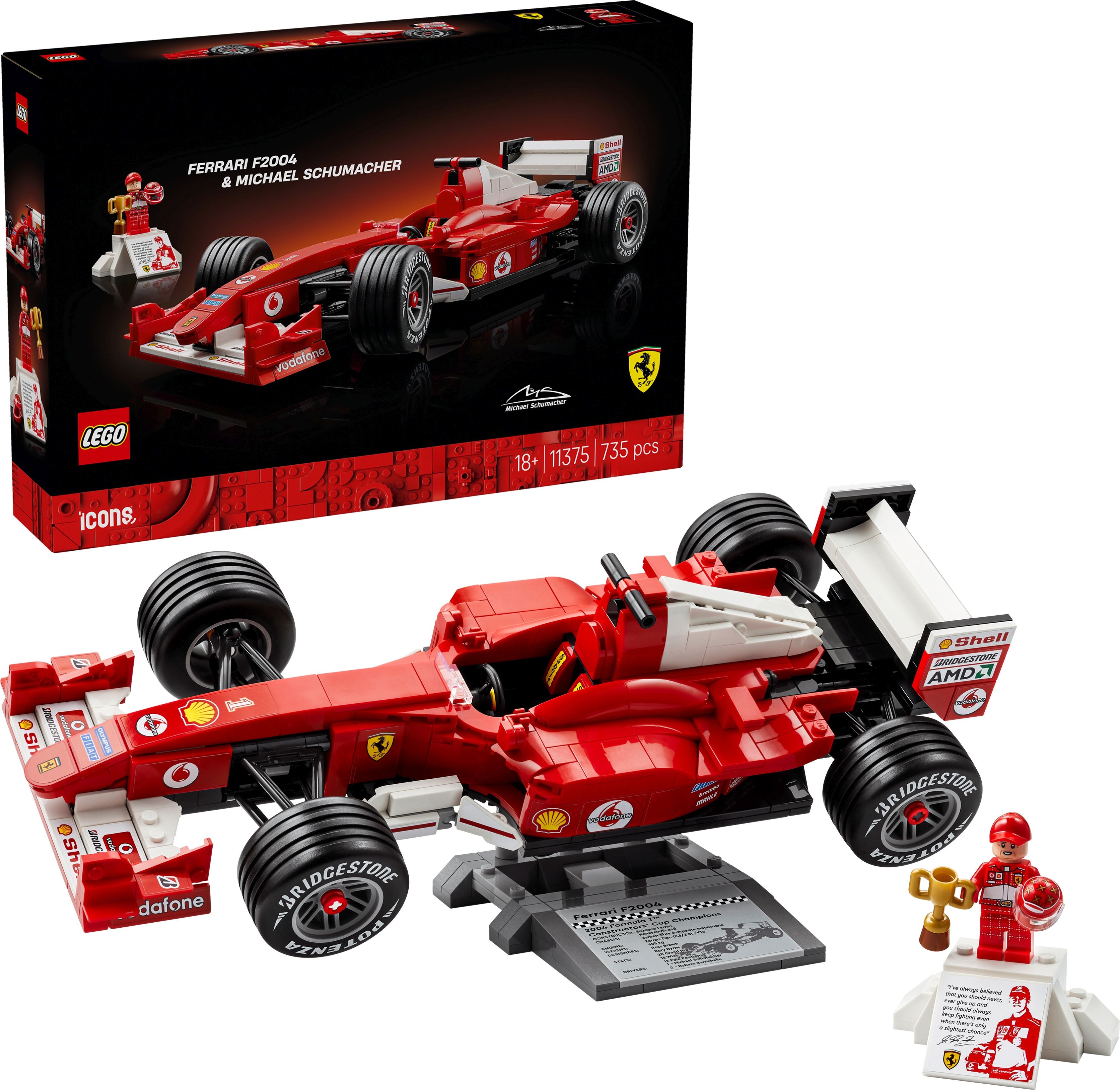 LEGO Icons 11375 Ferrari F2004 und Michael Schumacher - Bild 9